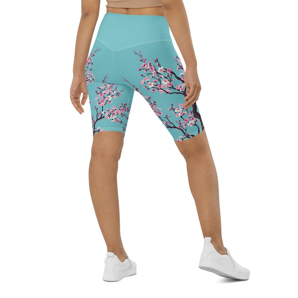 Cherry Blossom Biker Shorts