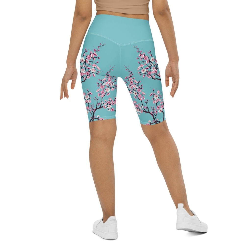 Cherry Blossom Biker Shorts