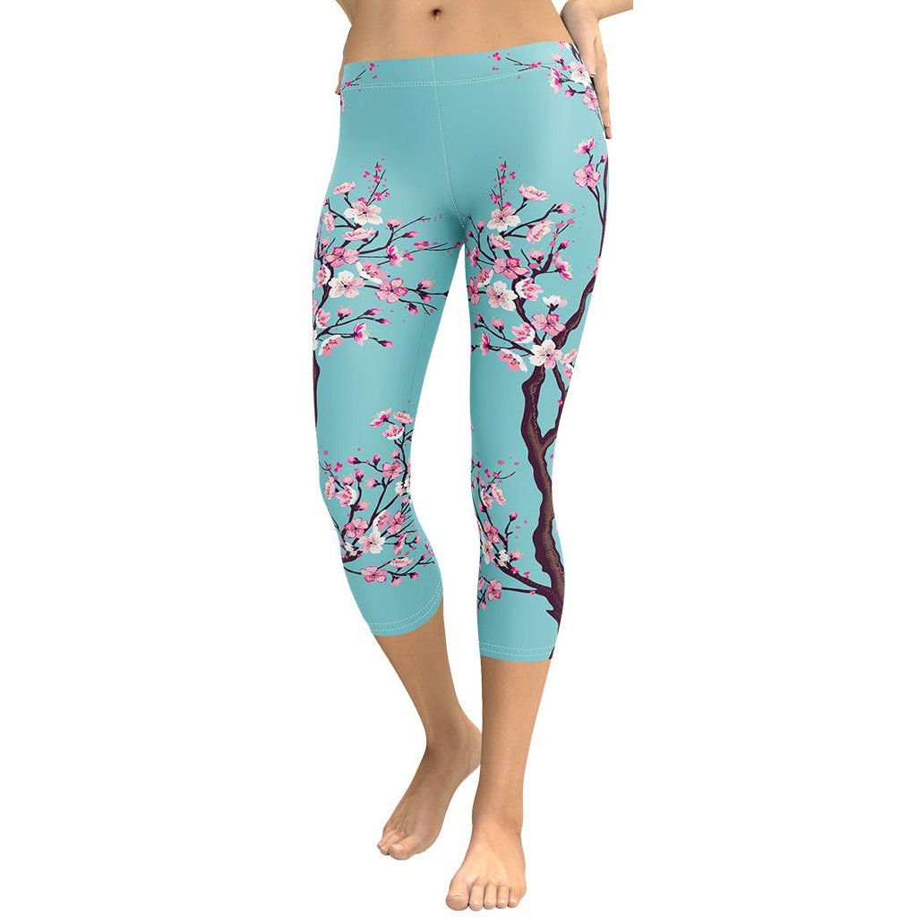 Cherry Blossom Capris