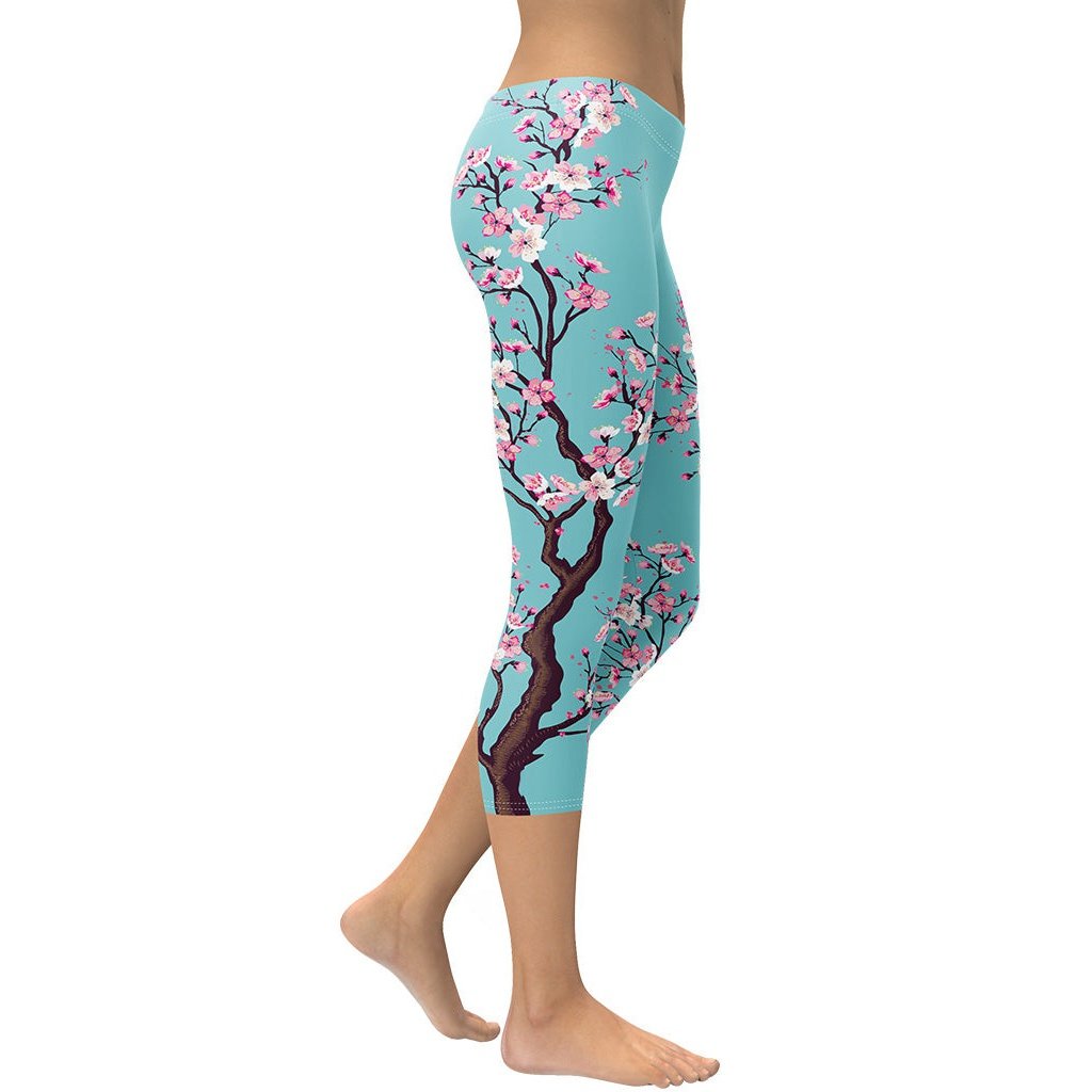 Cherry Blossom Capris