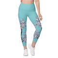 Cherry Blossom Leggings With Pockets