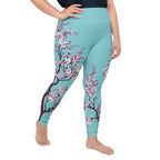 Cherry Blossom Plus Size Leggings