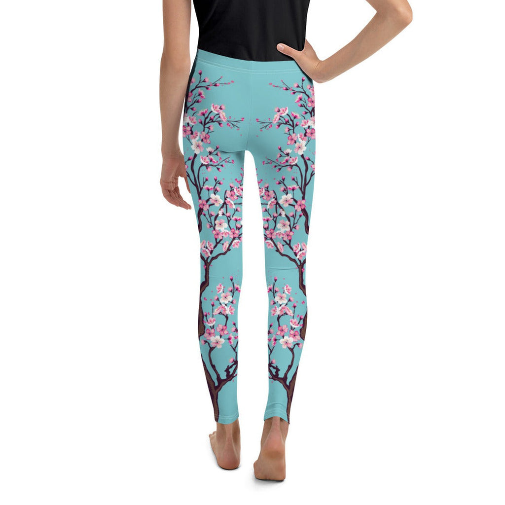 Cherry Blossom Youth Leggings