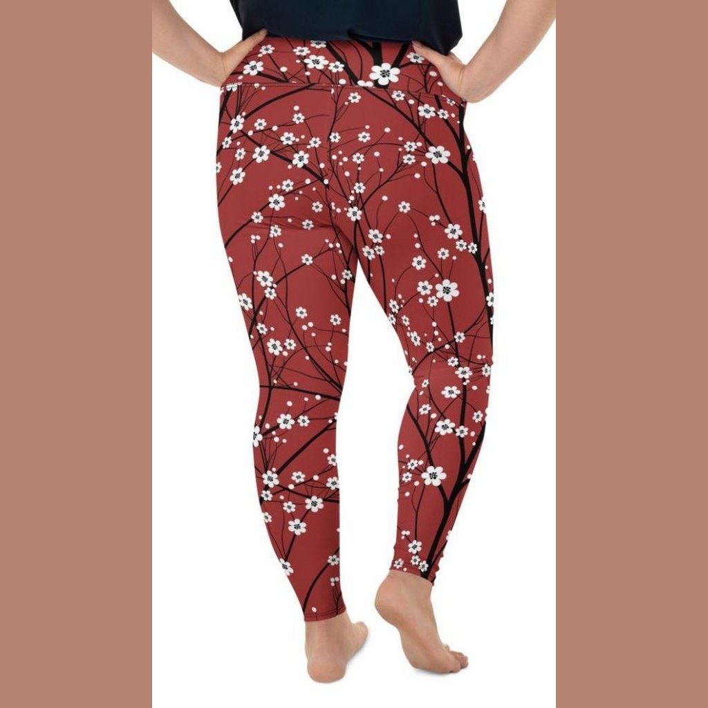 Cherry Tree Plus Size Leggings