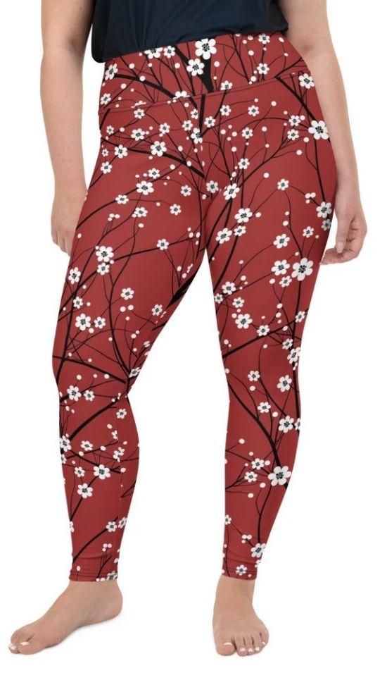 Cherry Tree Plus Size Leggings