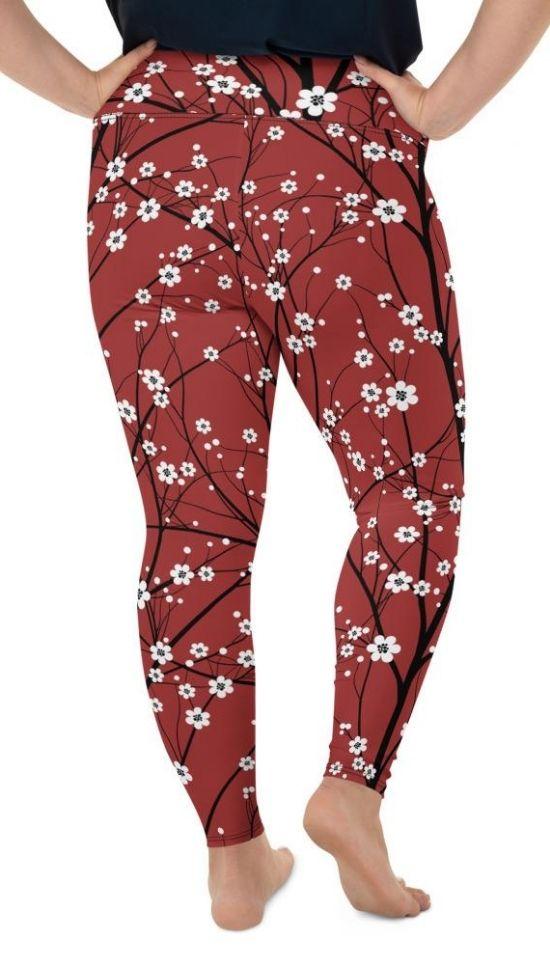 Cherry Tree Plus Size Leggings
