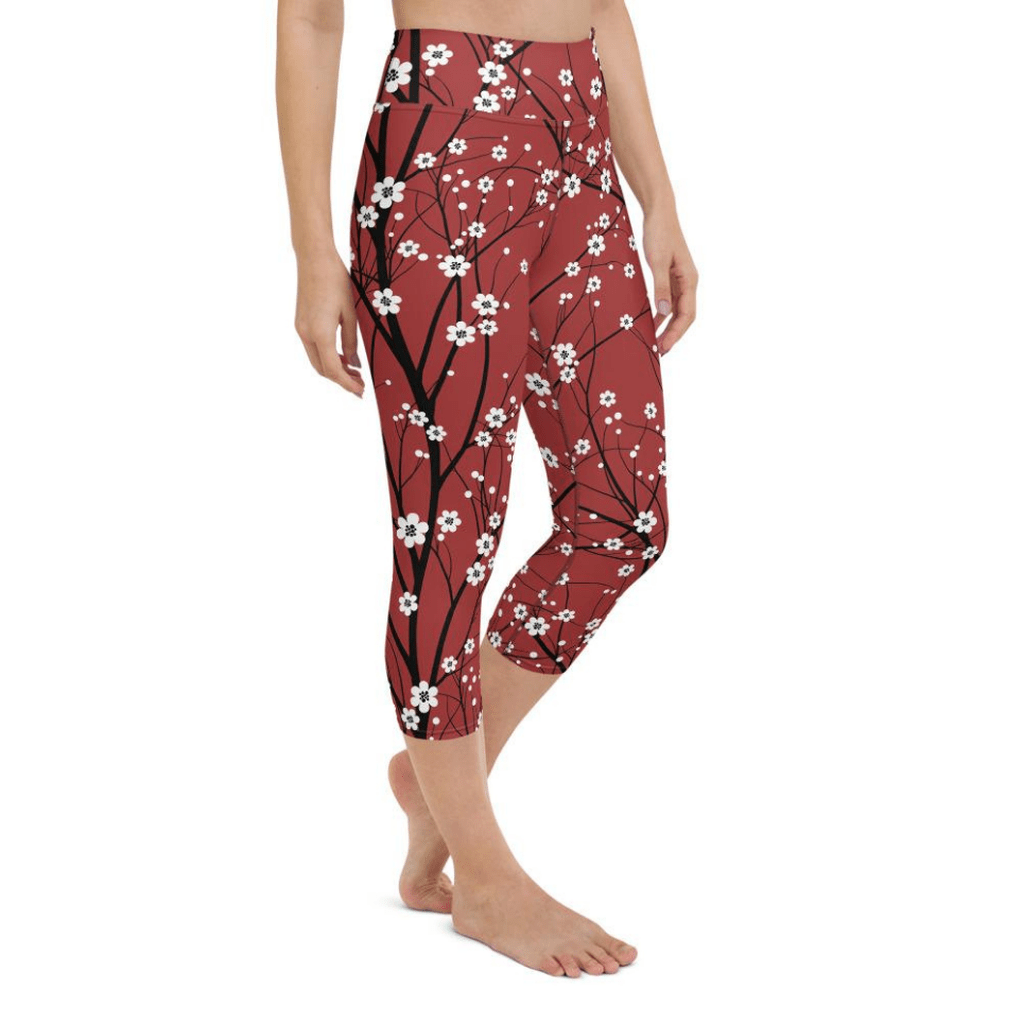 Cherry Tree Yoga Capris