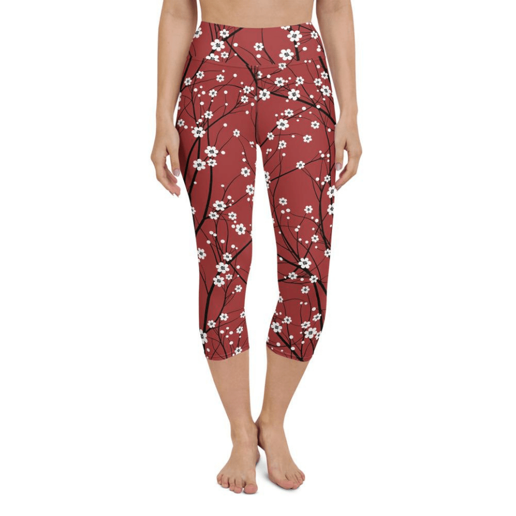 Cherry Tree Yoga Capris