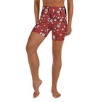 Cherry Tree Yoga Shorts