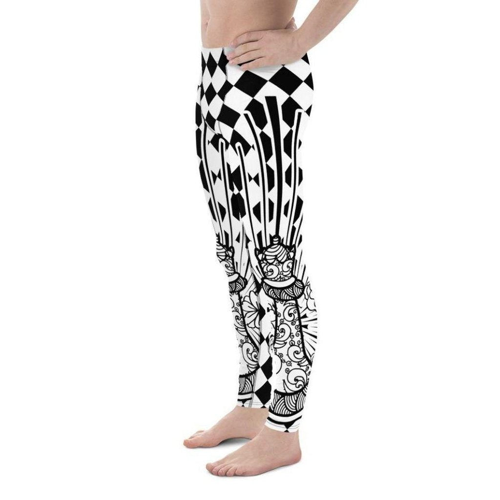 Chess Love Men's Leggings