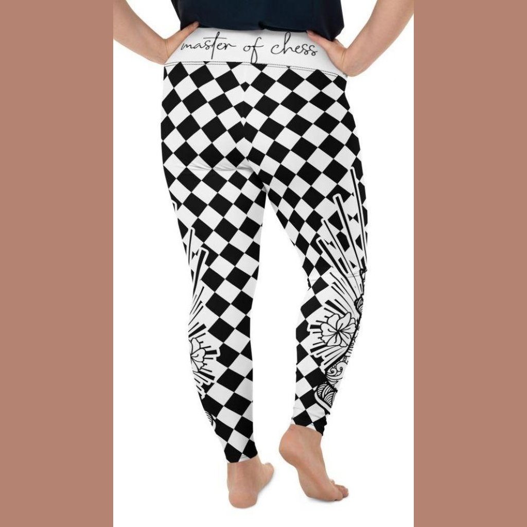 Chess Love Plus Size Leggings