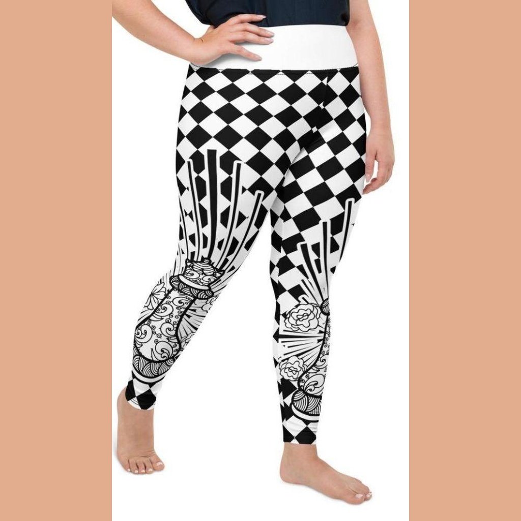 Chess Love Plus Size Leggings
