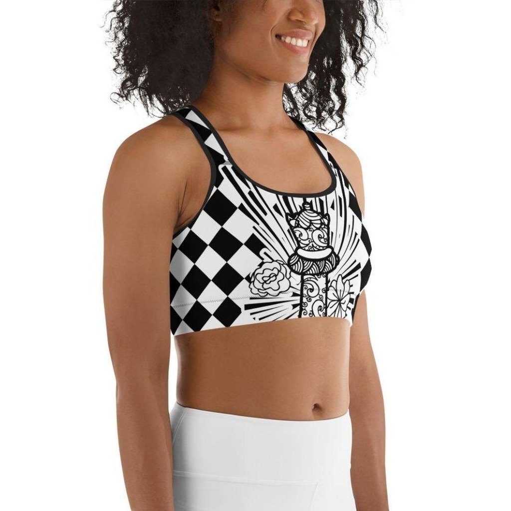 Chess Love Sports Bra