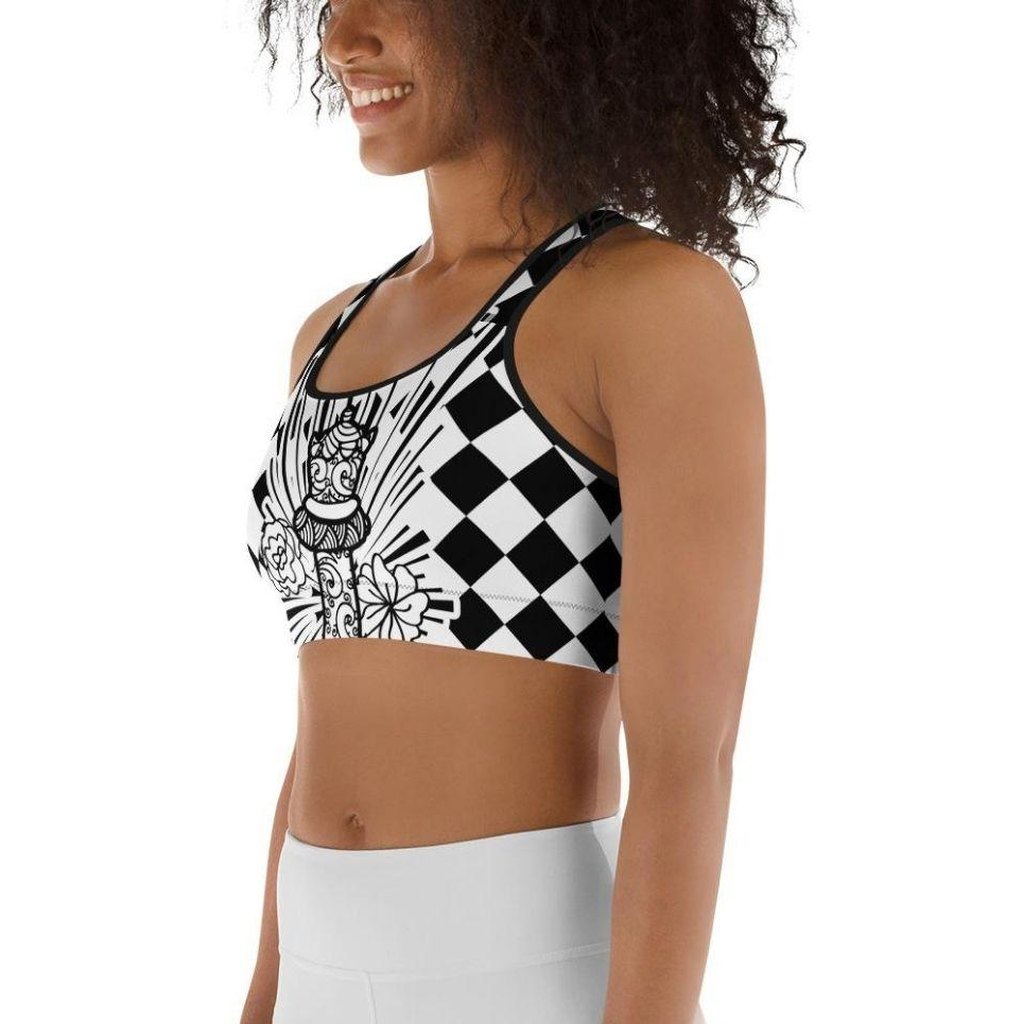 Chess Love Sports Bra