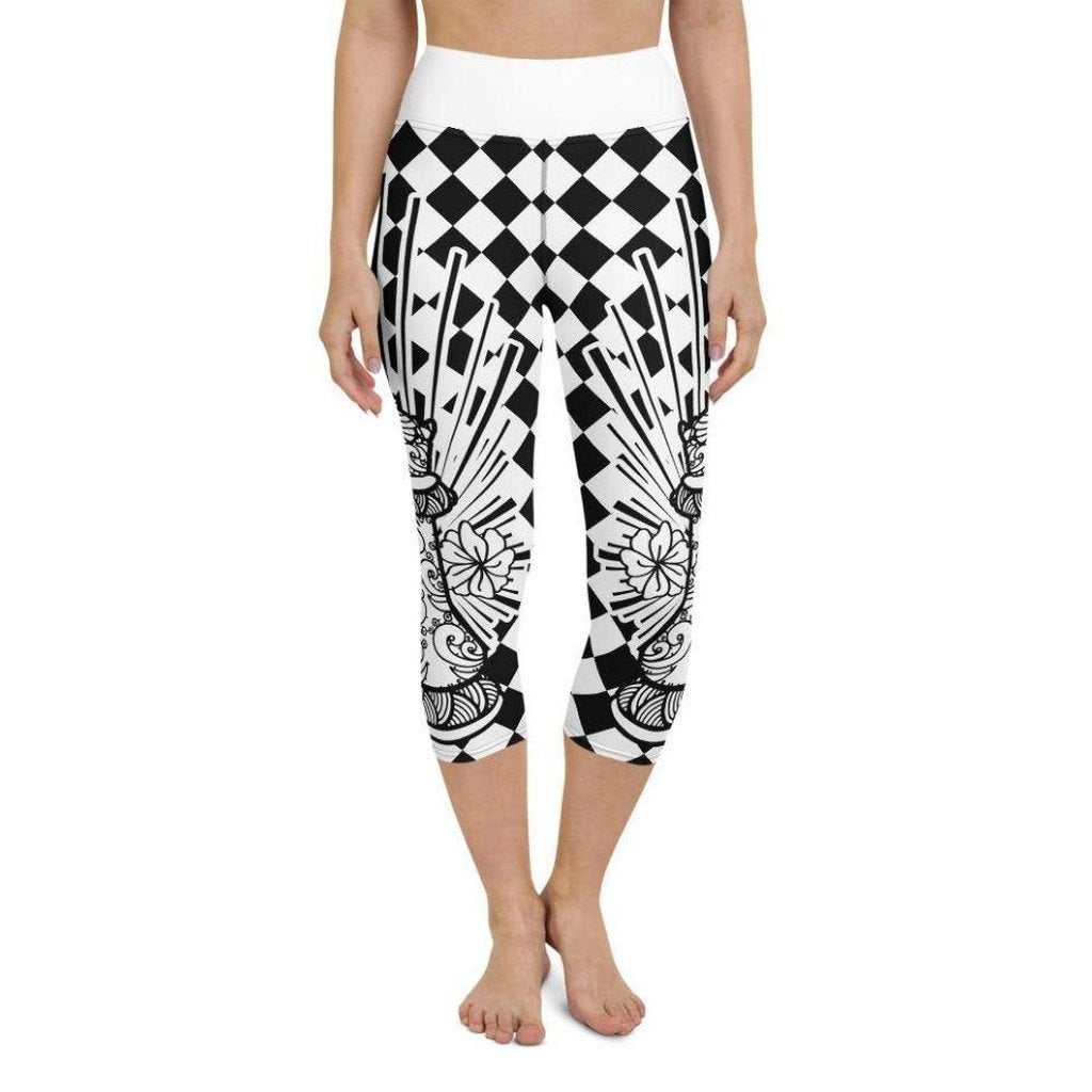 Chess Love Yoga Capris