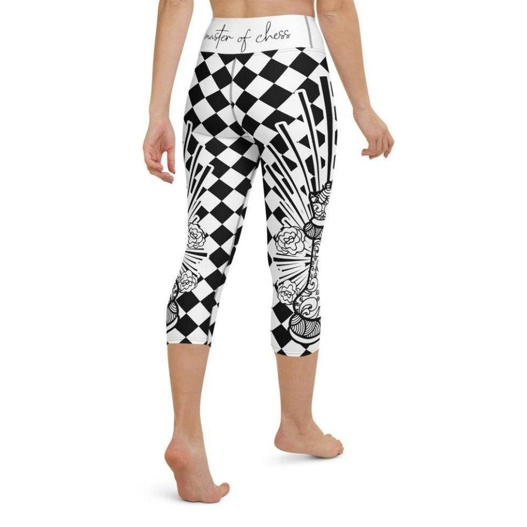 Chess Love Yoga Capris