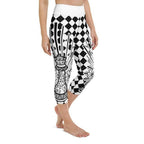 Chess Love Yoga Capris