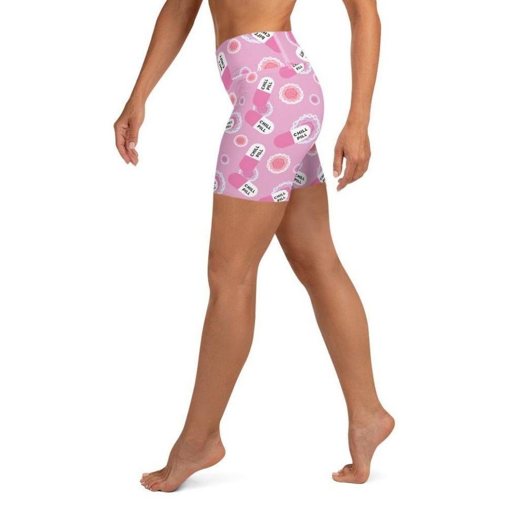 Chill Pill Yoga Shorts