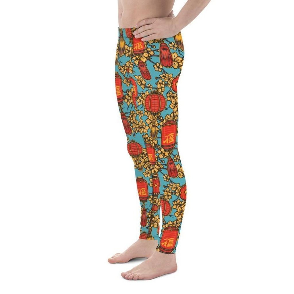 Chinese Festive Men's Leggings