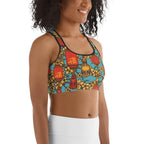 Chinese Festive Sports Bra