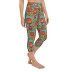 Chinese Festive Yoga Capris