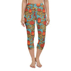 Chinese Festive Yoga Capris
