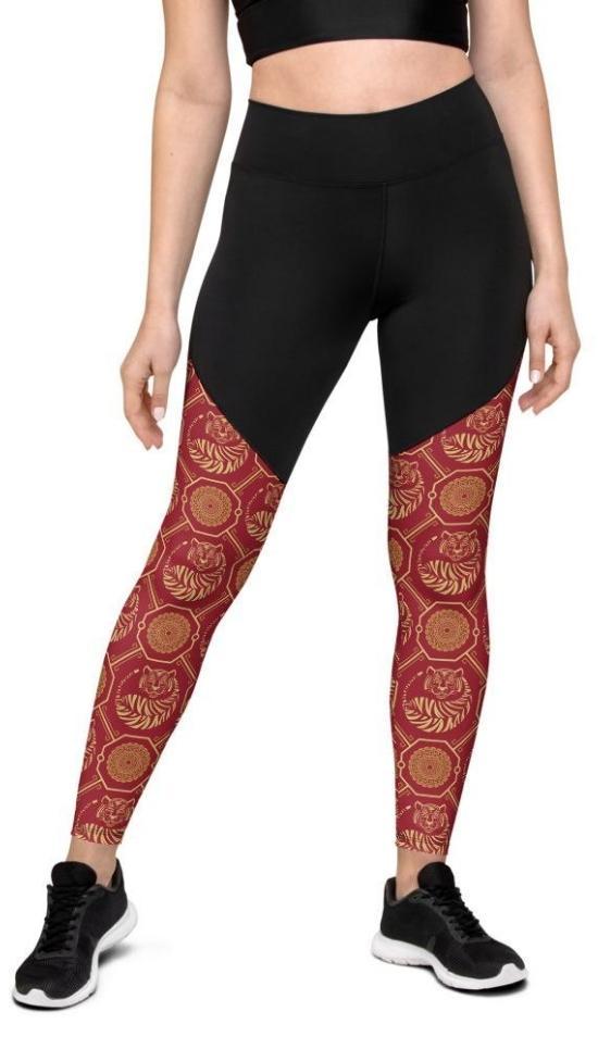 Chinese New Year Compression Leggings