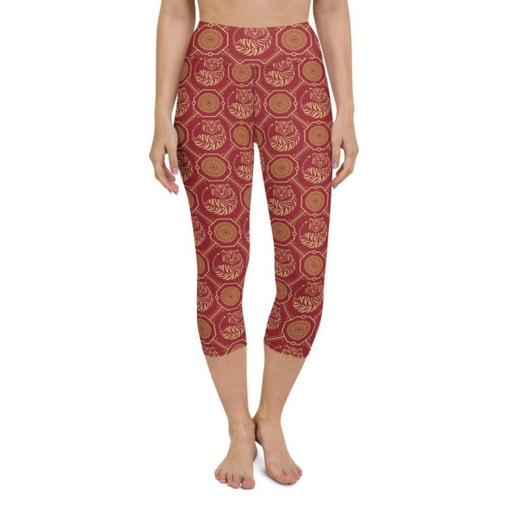 Chinese New Year Yoga Capris