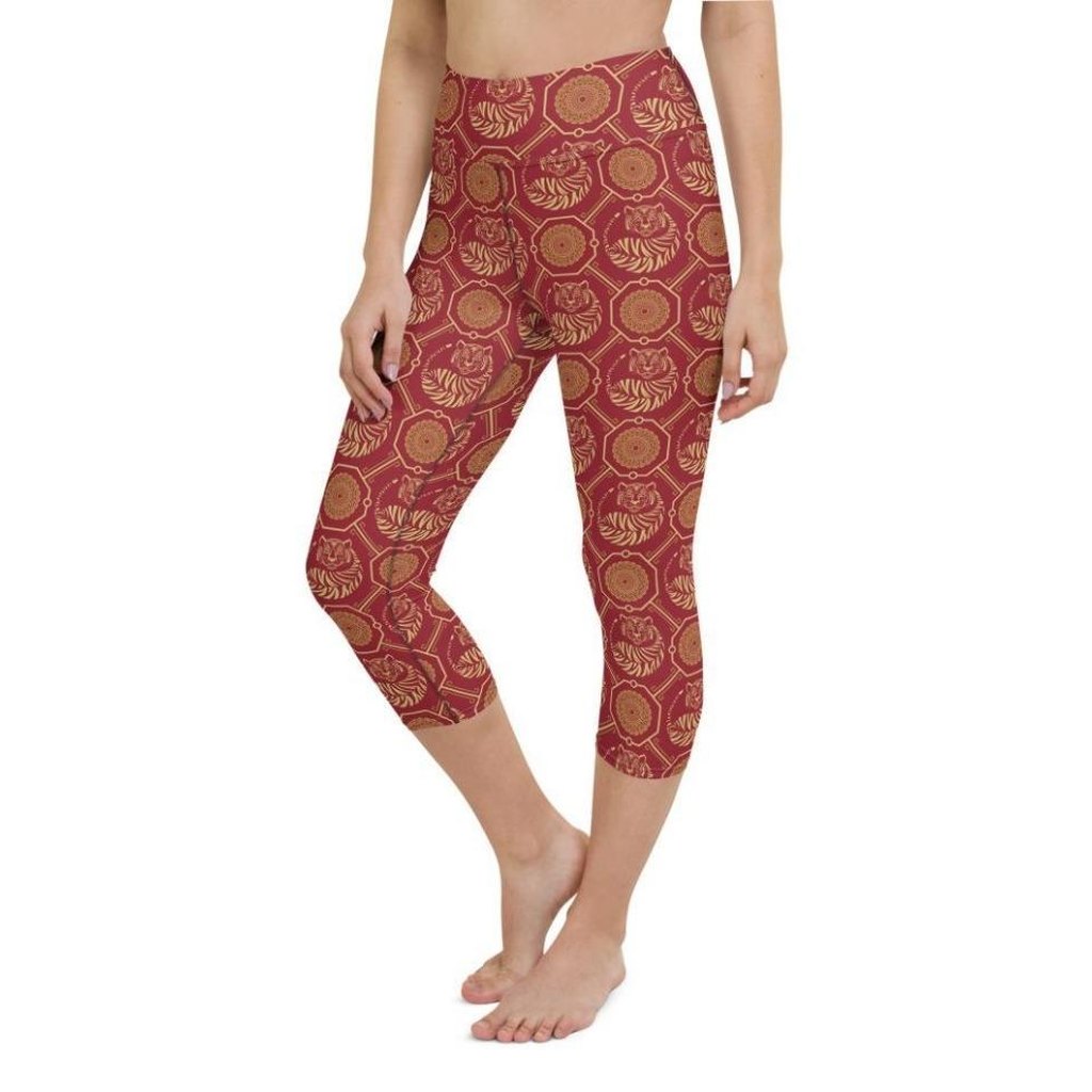 Chinese New Year Yoga Capris