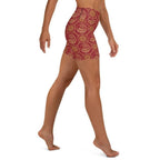 Chinese New Year Yoga Shorts