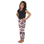 Chocolate Brown Camo Kid's Leggings