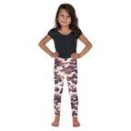 Chocolate Brown Camo Kid's Leggings