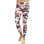 Chocolate Brown Camo Leggings