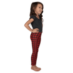 Christmas Buffalo Print Kid's Leggings