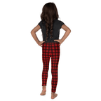 Christmas Buffalo Print Kid's Leggings