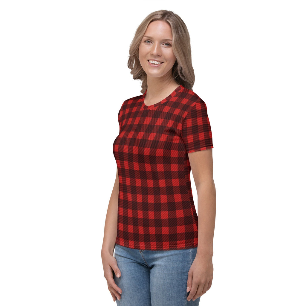 Christmas Buffalo Print T-shirt