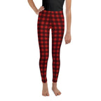 Christmas Buffalo Youth Leggings