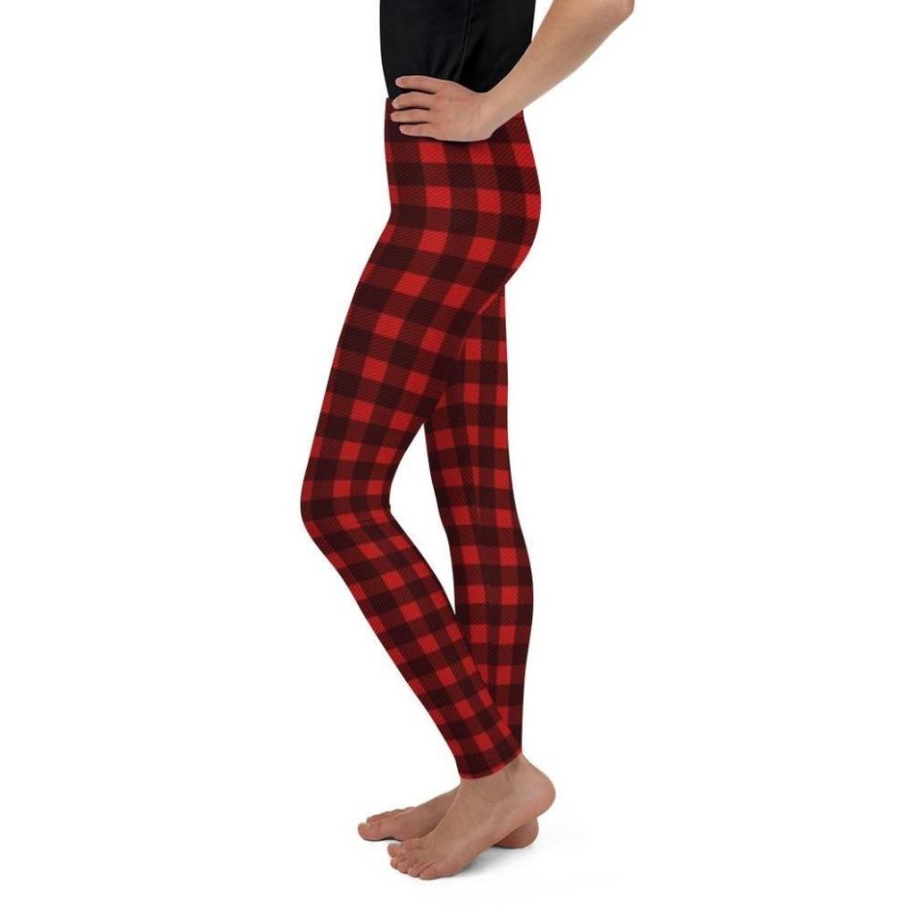 Christmas Buffalo Youth Leggings