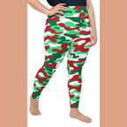 Christmas Camo Plus Size Leggings