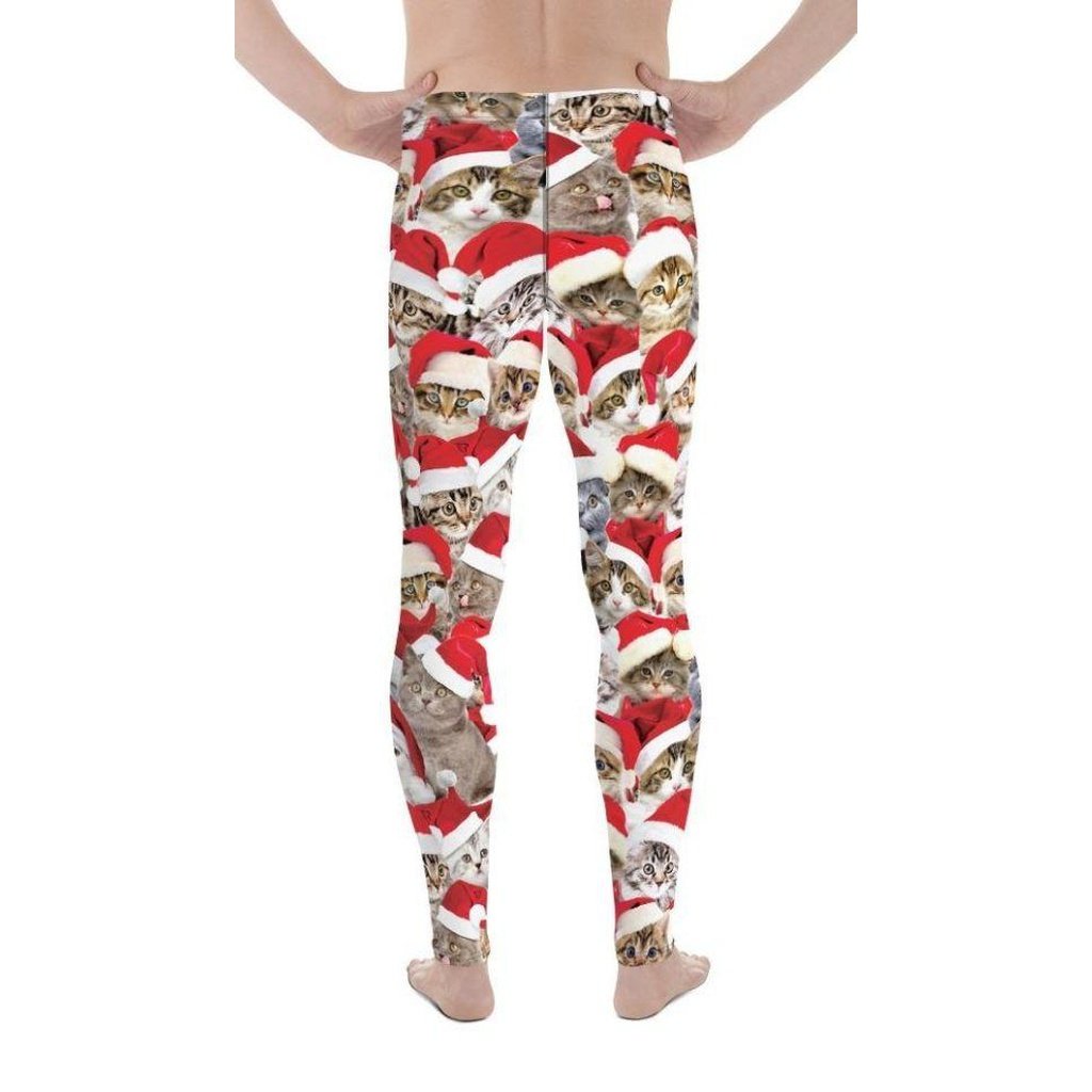 Christmas Cat Men's Leggings
