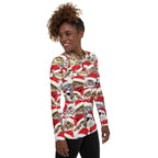 Christmas Cat Rash Guard