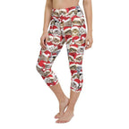 Christmas Cat Yoga Capris