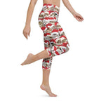 Christmas Cat Yoga Capris