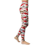 Christmas Cat Yoga Leggings
