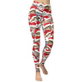 Christmas Cat Yoga Leggings