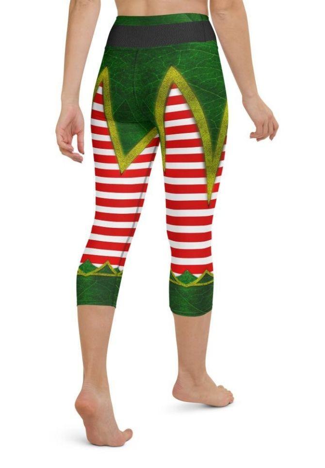 Christmas Elf Yoga Capris