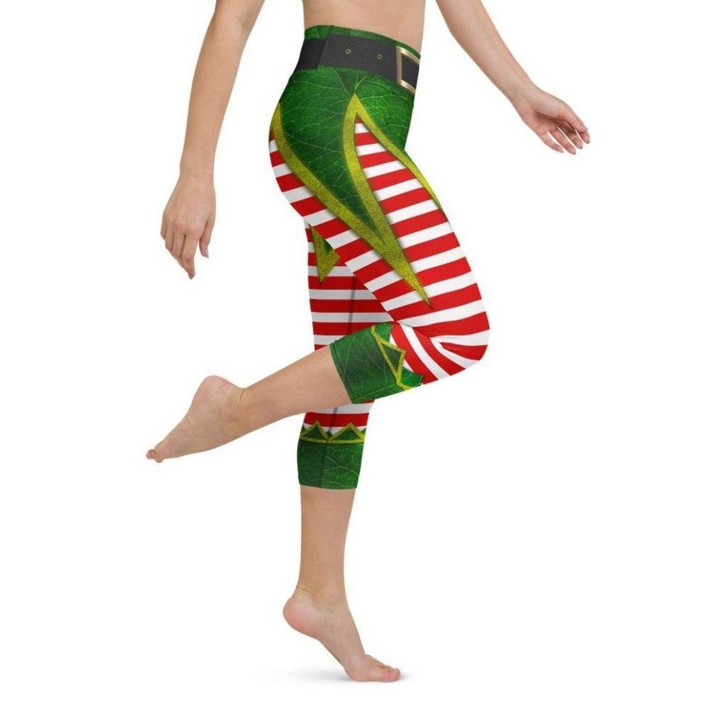 Christmas Elf Yoga Capris
