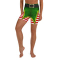 Christmas Elf Yoga Shorts