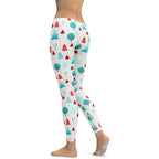 Christmas Forest Leggings - FiercePulse - Premium Workout Leggings - Yoga Pants