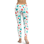 Christmas Forest Leggings - FiercePulse - Premium Workout Leggings - Yoga Pants